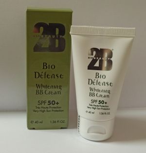 2B Bio Beauty Defense Whitening BB Cream SPF 50+ Beige 40 ml. Избелващ  ББ крем беж