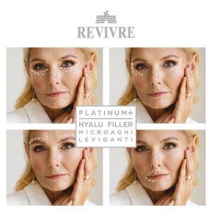 Revivre Platinum+ Hyalu Filler Пачове с Хиалуронова киселина- Кутия с 4 опаковки х  2 броя пачове