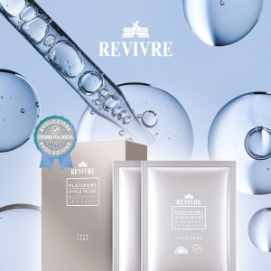 Revivre Platinum+ Hyalu Filler Пачове с Хиалуронова киселина- Кутия с 4 опаковки х  2 броя пачове